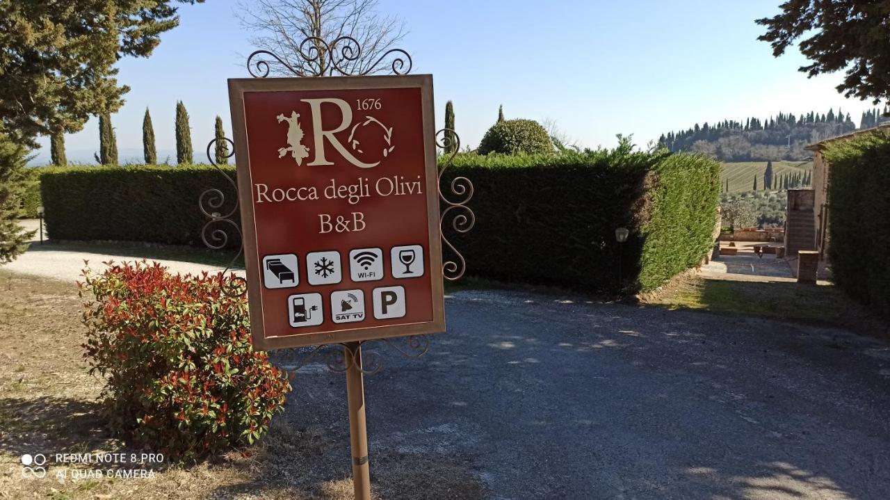 Rocca Degli Olivi Bed and Breakfast San Gimignano Exterior foto